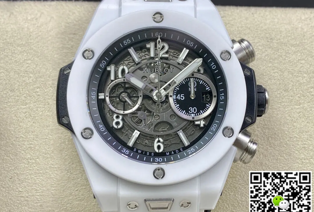 Hublot BIG BANG Unico 421.HX.1170.RX ZF Factory 1:1 Best Edition Replica Watch White Ceramic Case